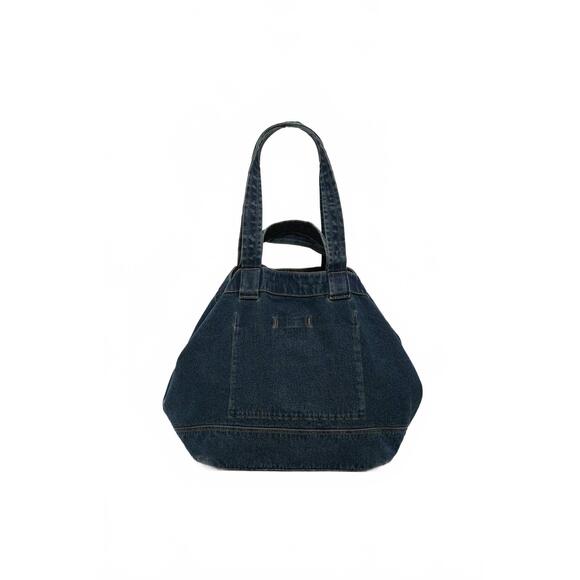 NEW CLOSED denim tote bag in dark blue - Picture 4 of 5
